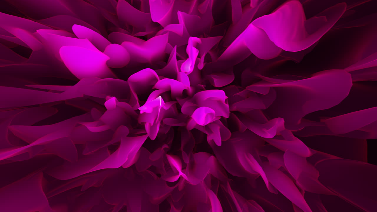 Purple-pink luxury romantic background with graceful wavy silky textile texture