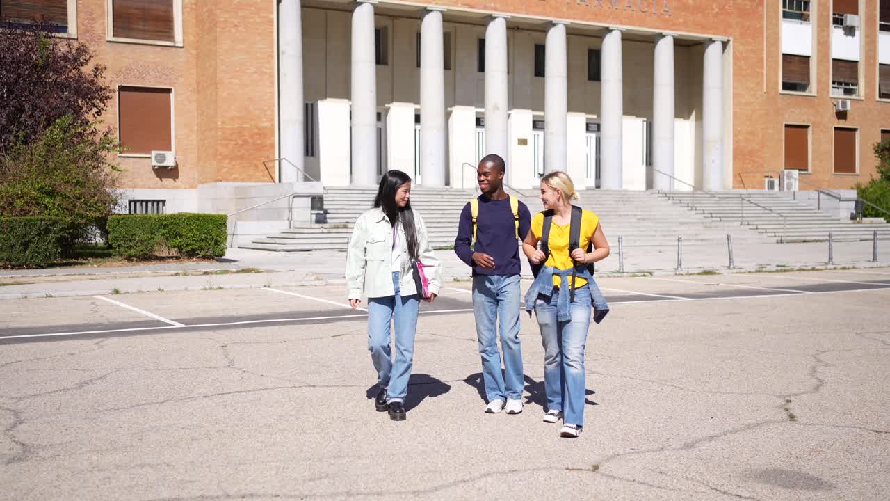 Students on Campus