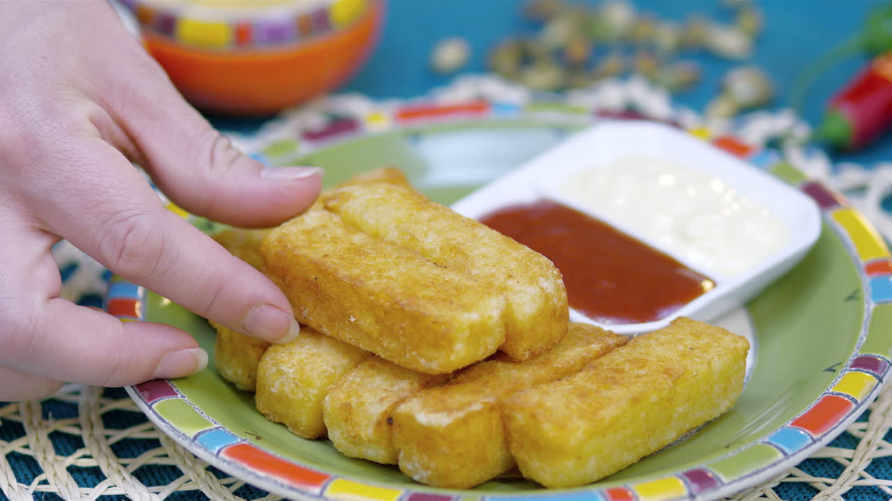 palitos de yuca frita