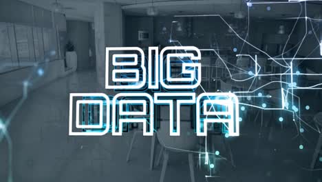 animación de textos de grandes datos y procesamiento de datos