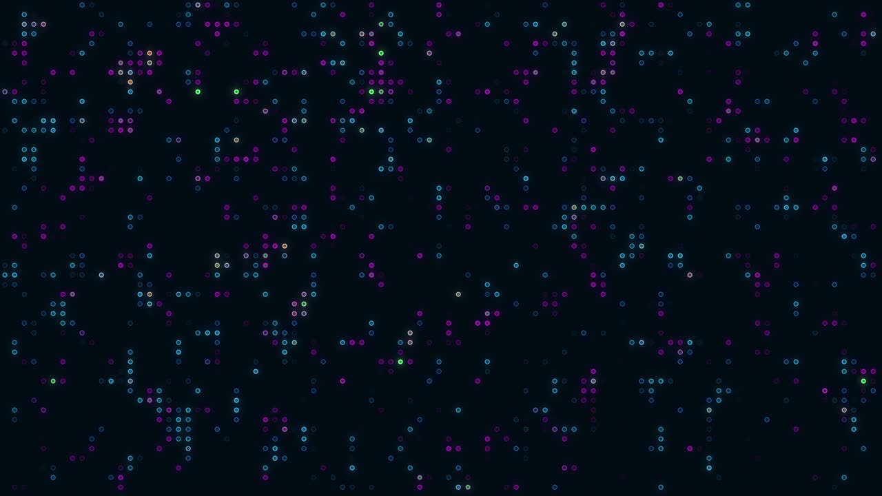 4K Digital Technology Cycle Ball Hitech Loop Animation Background. Digital interface connection and global communication technology futuristic background