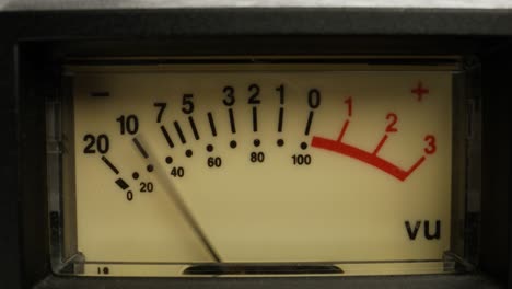 vintage vu meter