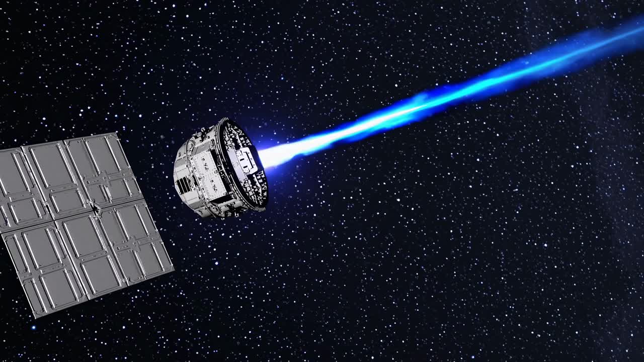 Spacecraft Launch in Deep Space