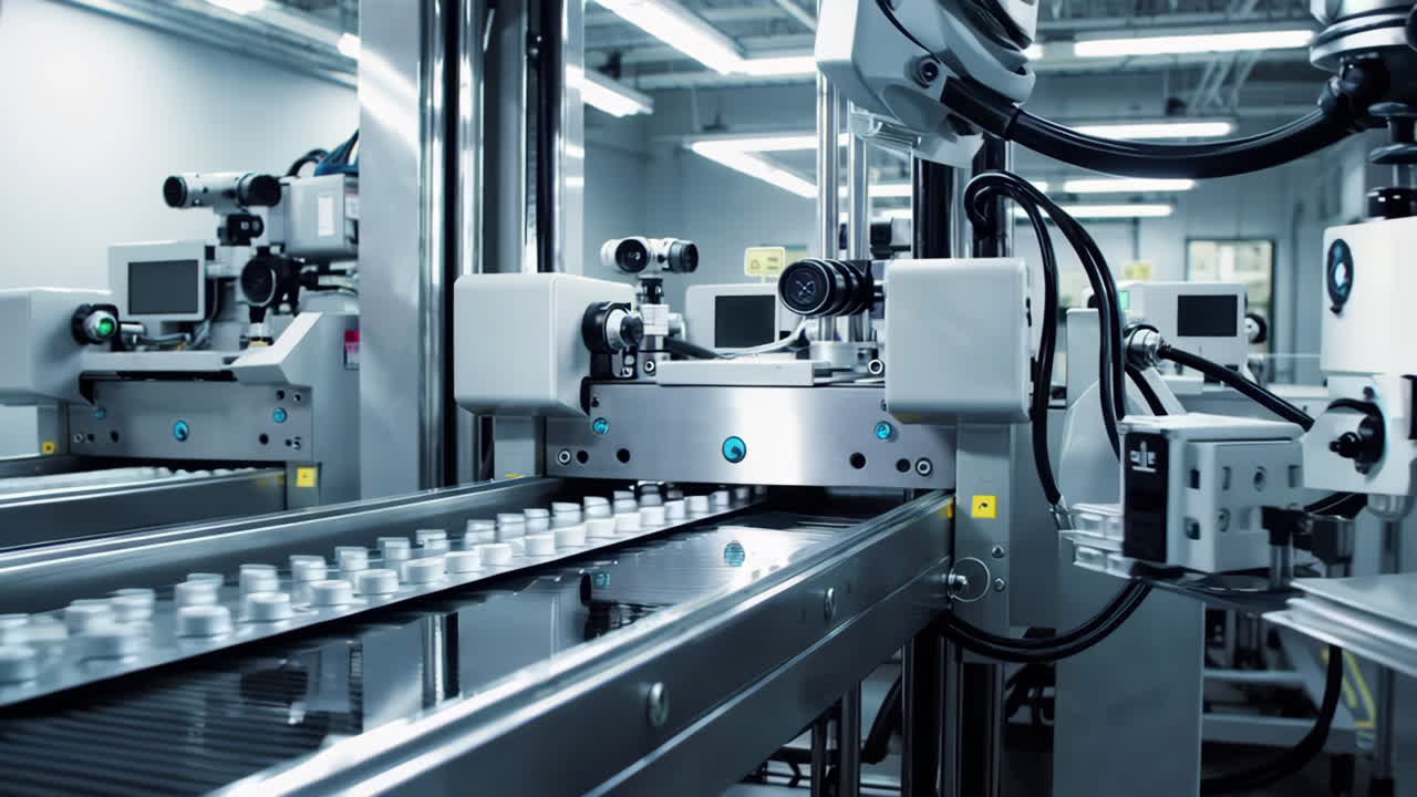 línea automatizada de envasado de pastillas