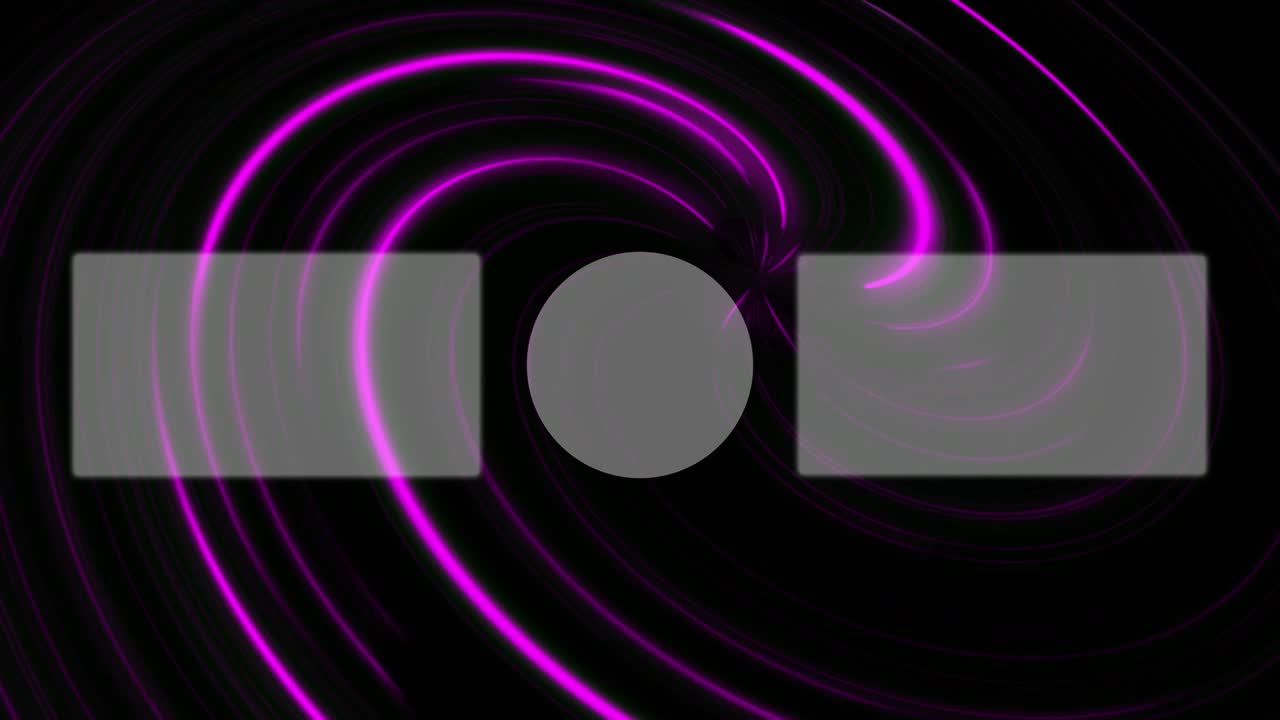 Vortex neon end card ending screen motion graphics