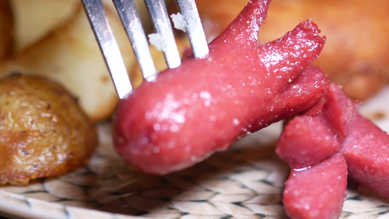 Sausages and Roasted Potatoes