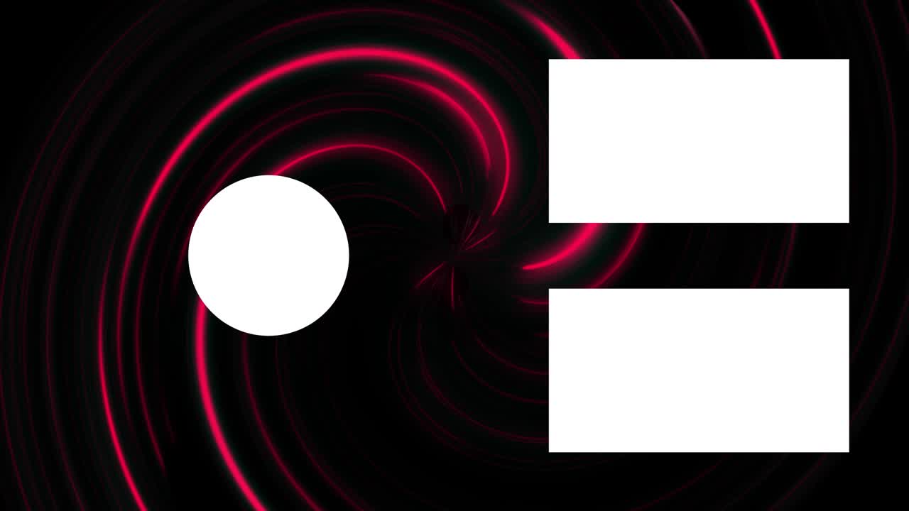 Vortex neon end card ending screen motion graphics