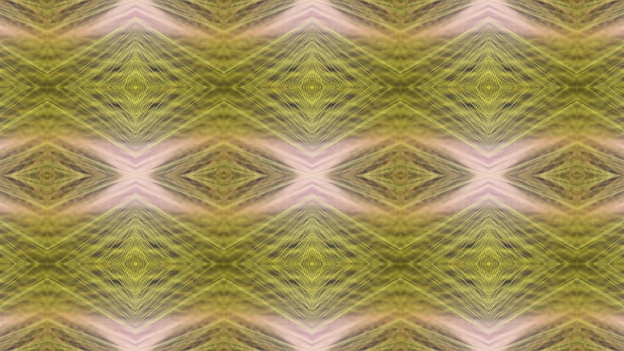 Moving kaleidoscope. 4K motion graphics