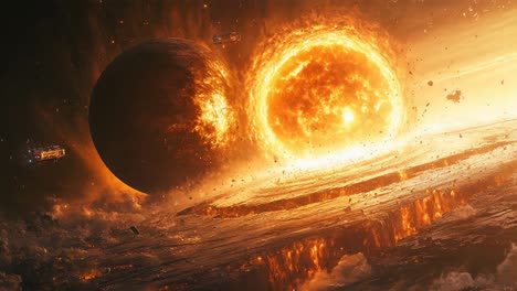 cosmic collision