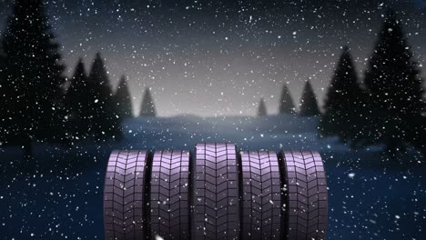 animated snow with wheels