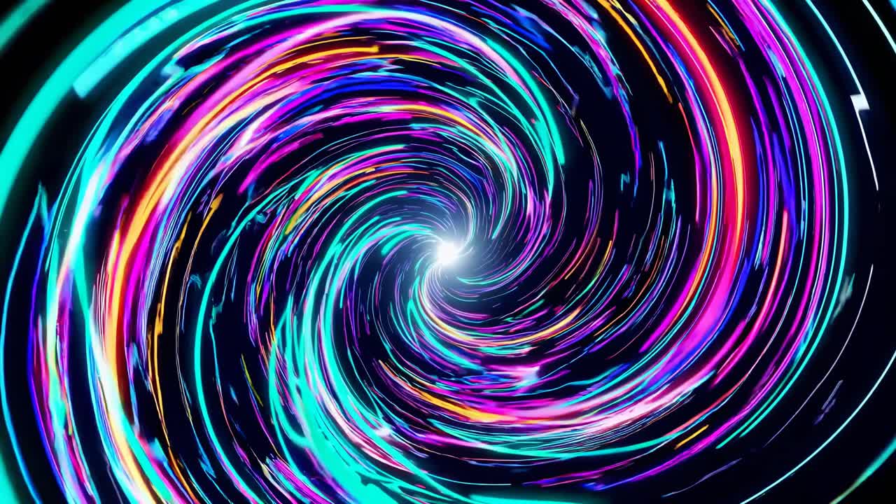 Colorful Psychedelic Vortex