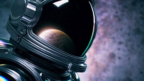 astronauta en traje espacial