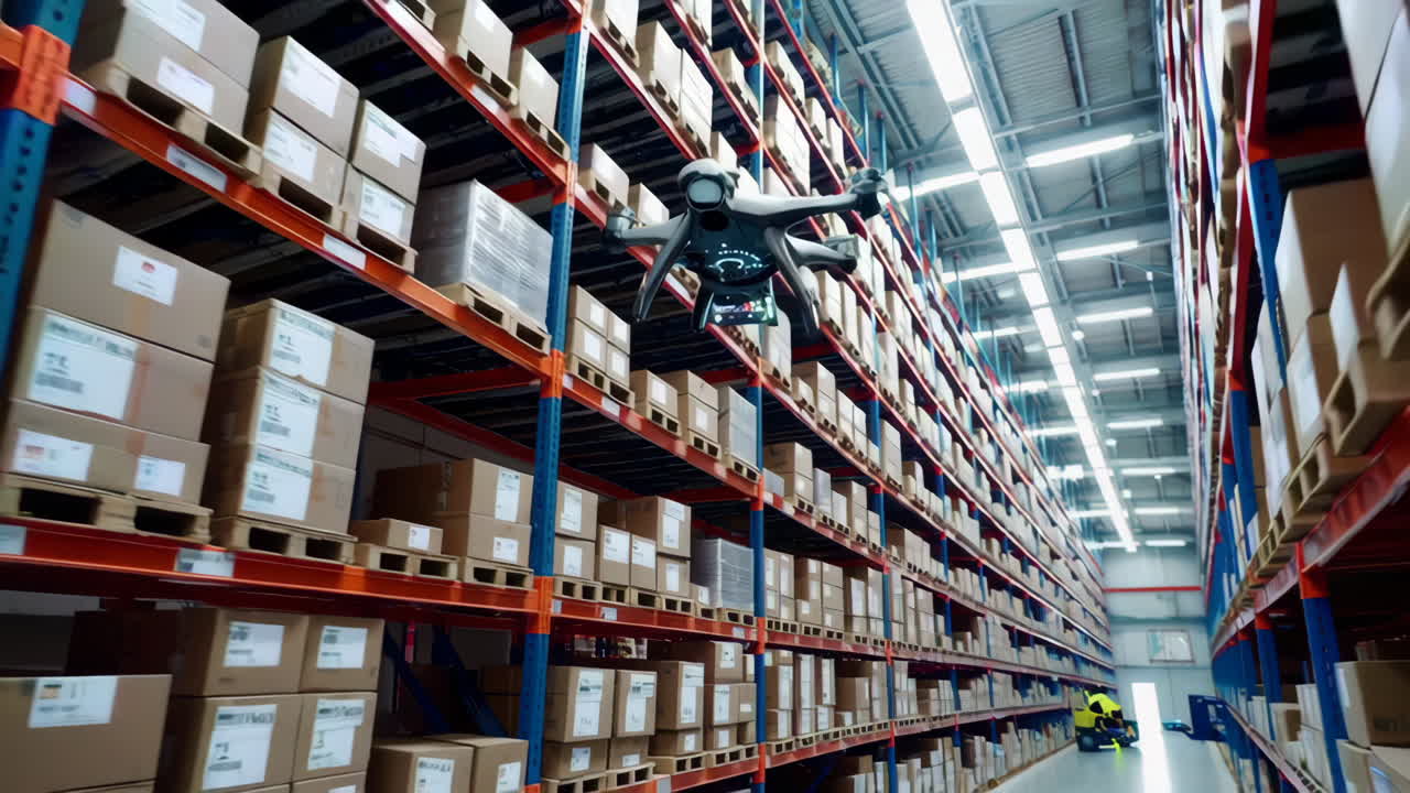 Drone-Based Warehouse Automation