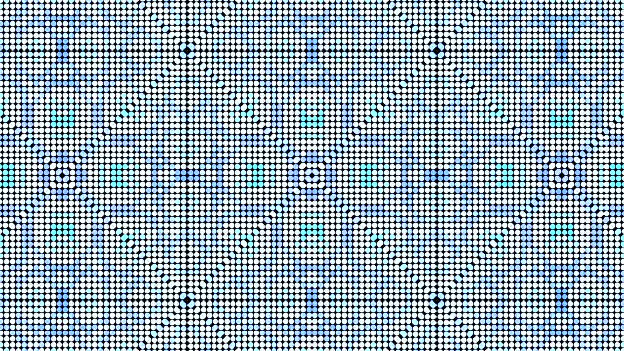 Moving kaleidoscope. 4K motion graphics