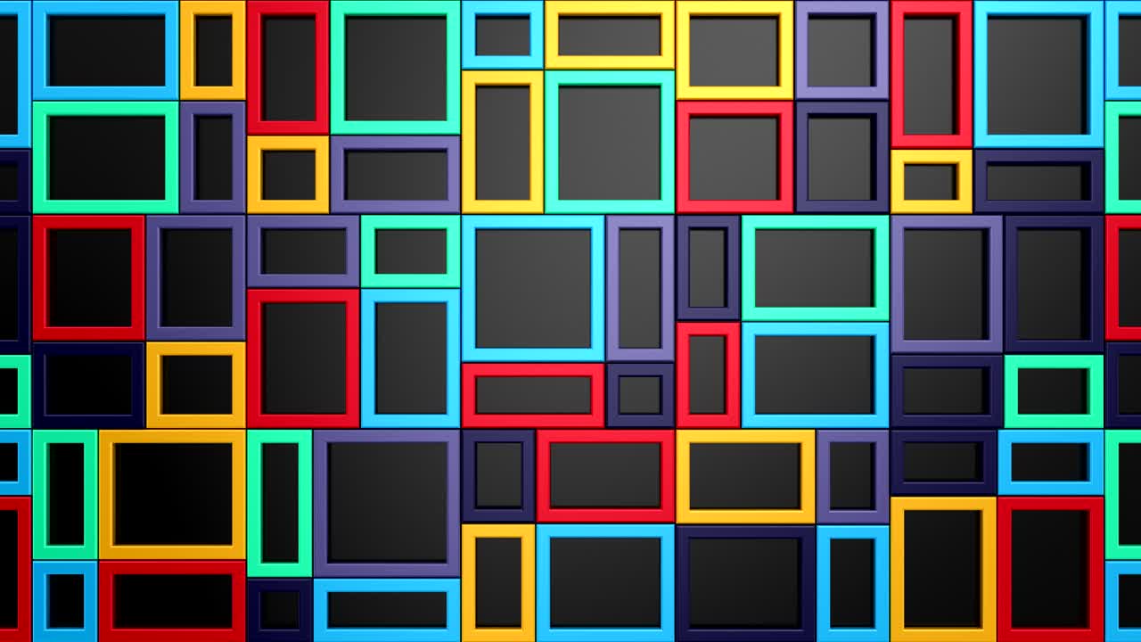 fondo de rectángulos animados