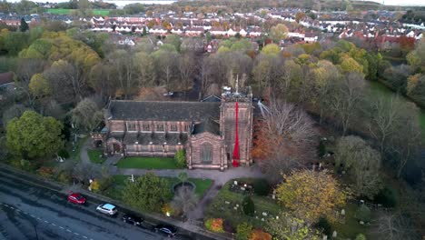 river of poppies commemorating sacrifice