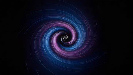 a mesmerizing whirl of colors: the dynamic dance of blue and pink swirls in a hypnotic vortex illustrating motion and energy