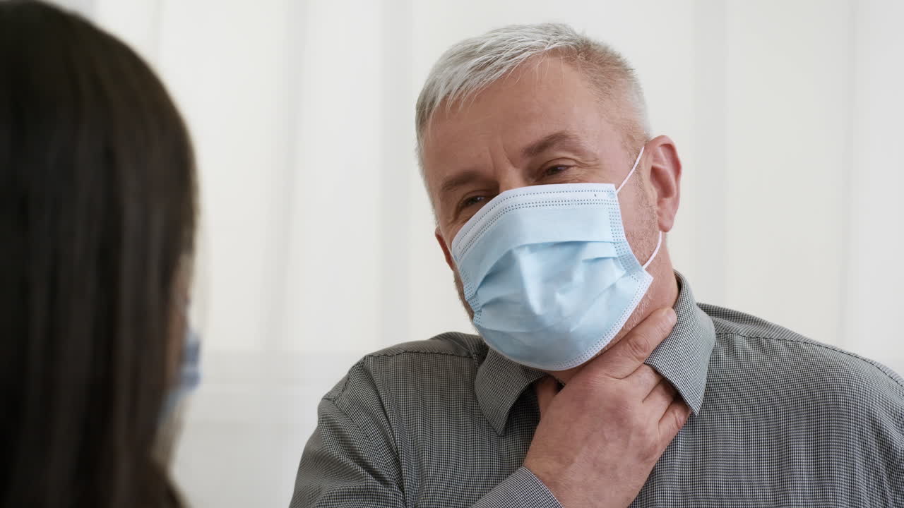 Medical Consultation with Mask