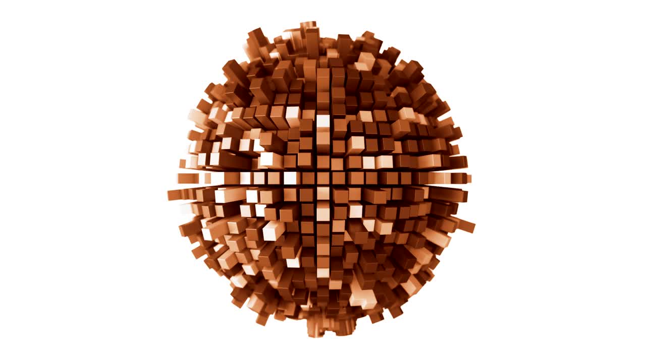 esfera de la tecnología abstracta 4k.