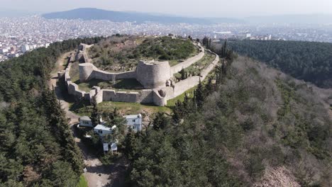 histórico castillo medieval de bizancio