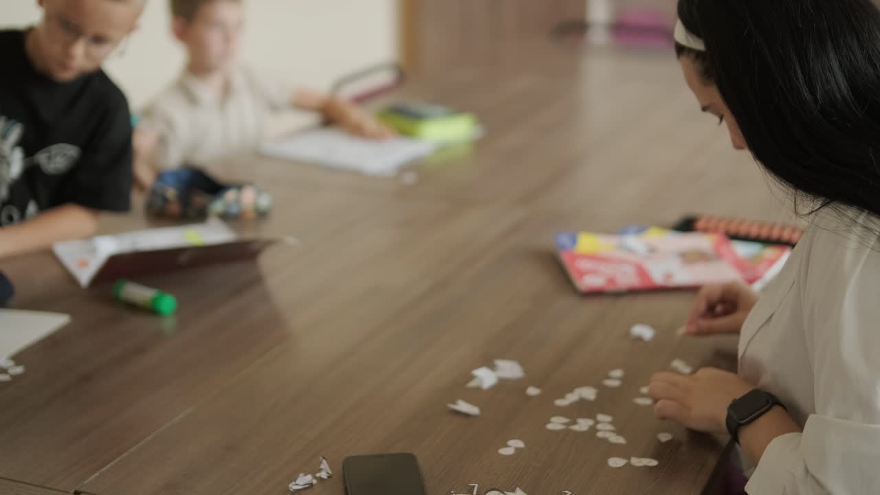 lección de inglés para niños en edad preescolar