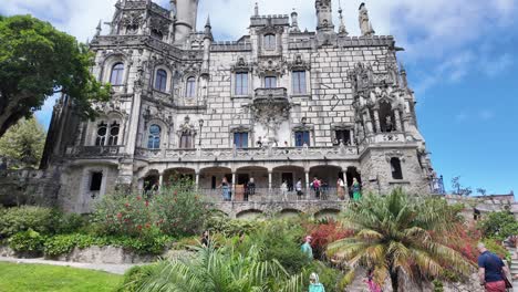 quinta da regaleira palace and gardens in sintra, portugal