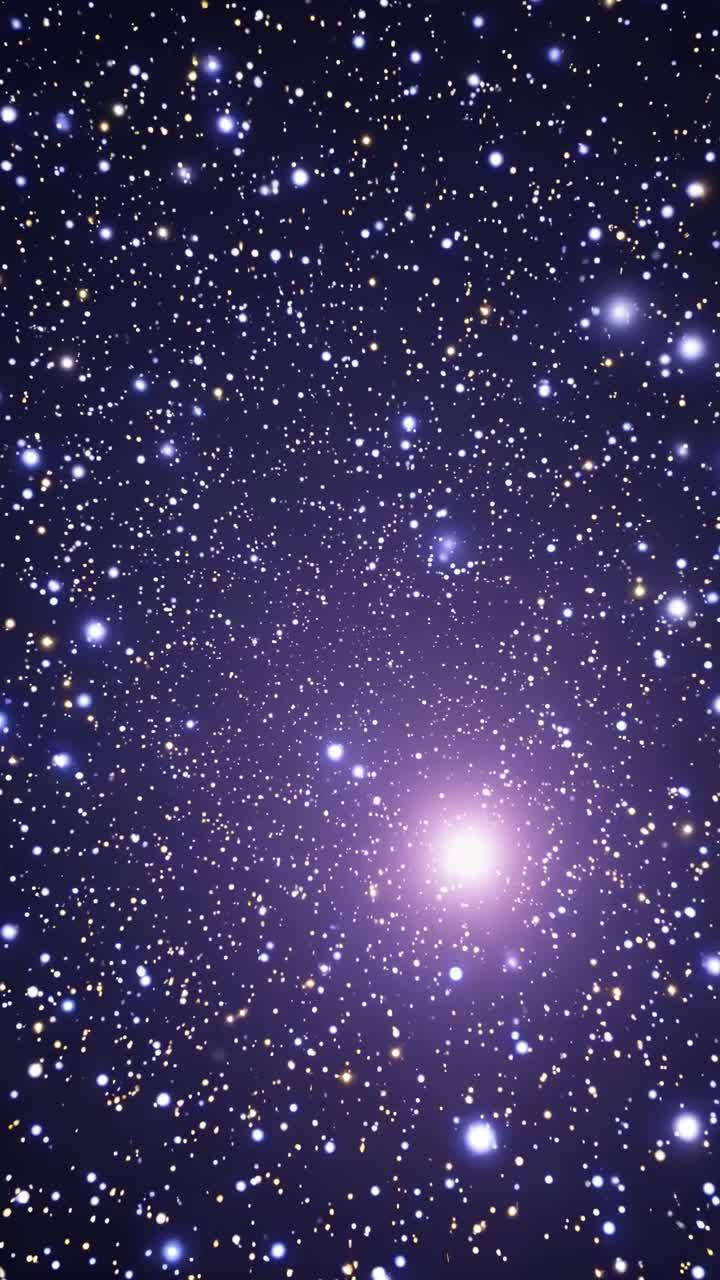 A mesmerizing video background of a starry night sky, captured from a low-angle view