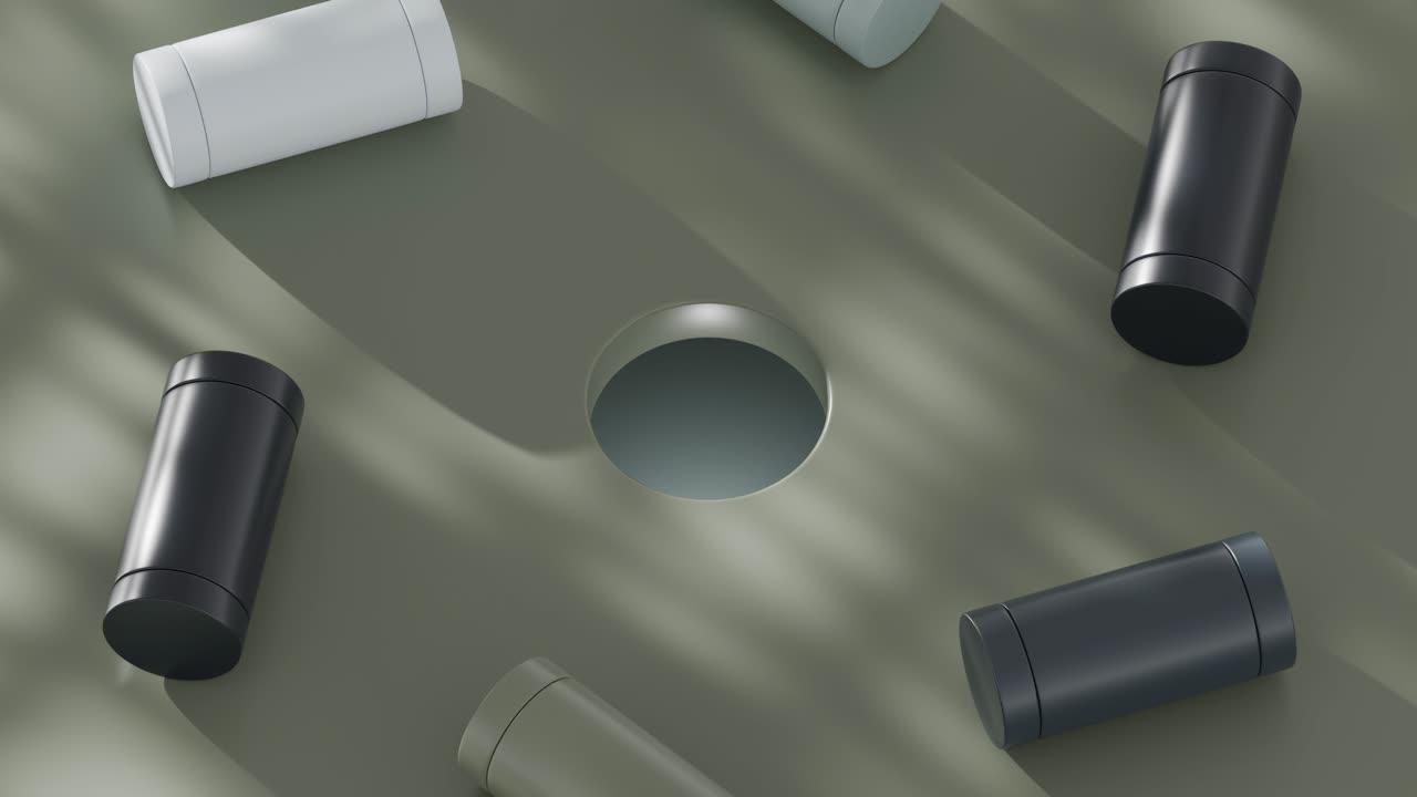 Abstract Cylinders Arrangement