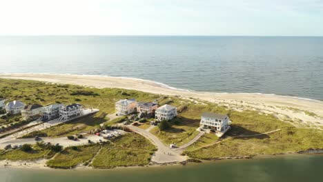 aerial view of oak island north carolina-3