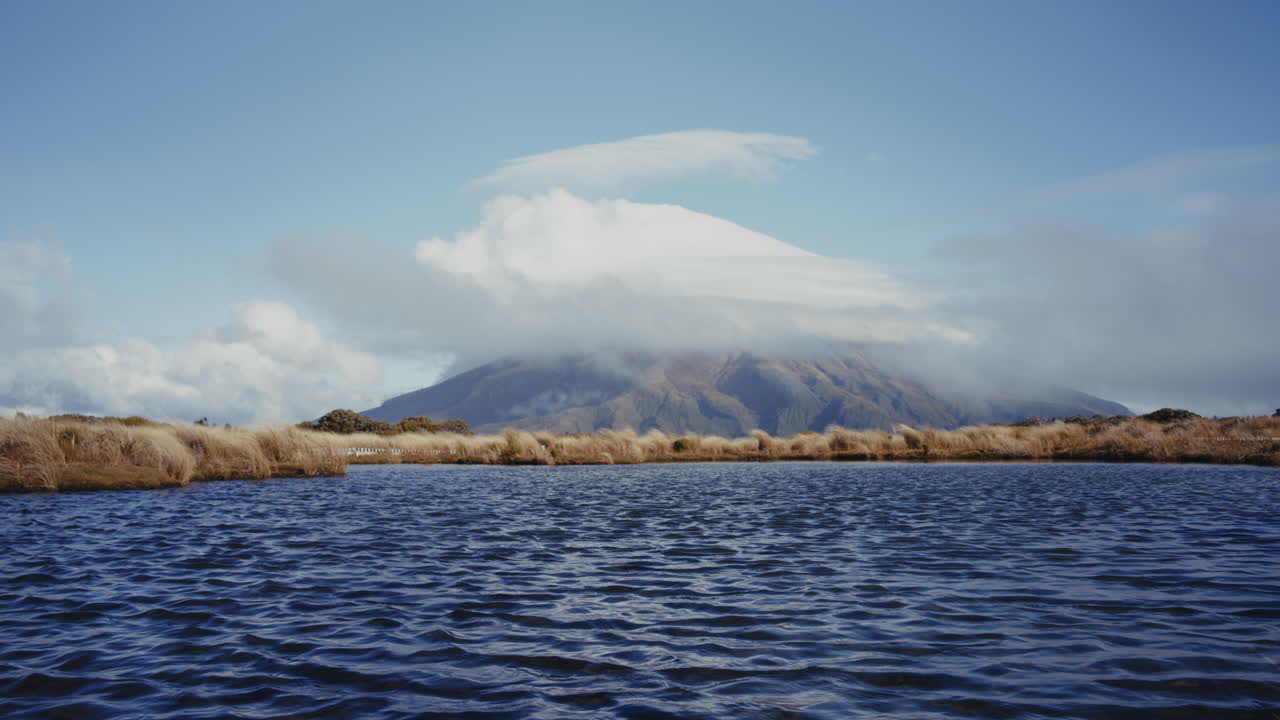 Mountain Lake and Cloudscape