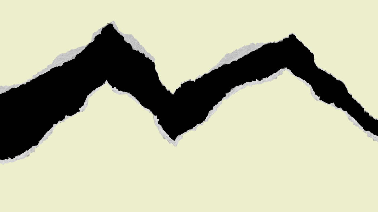 Animated Jagged Torn Paper Reveal Transition