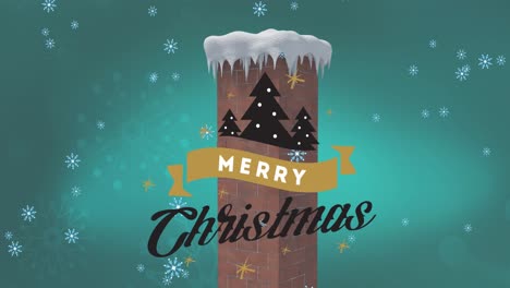 Animation-of-merry-christmas-text-over-snow-falling