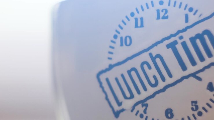 Reloj de la Hora del Almuerzo
