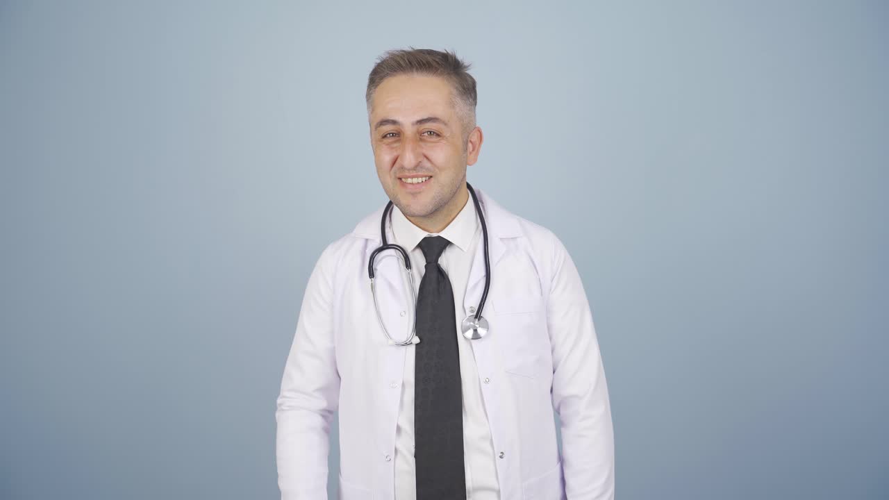 Positives Ergebnis bezüglich der Krankheit. Arzt-Emoticon