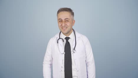 resultado positivo acerca de la enfermedad. emoticón médico.
