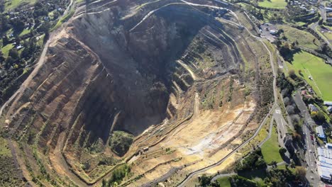 massive slip in open pit