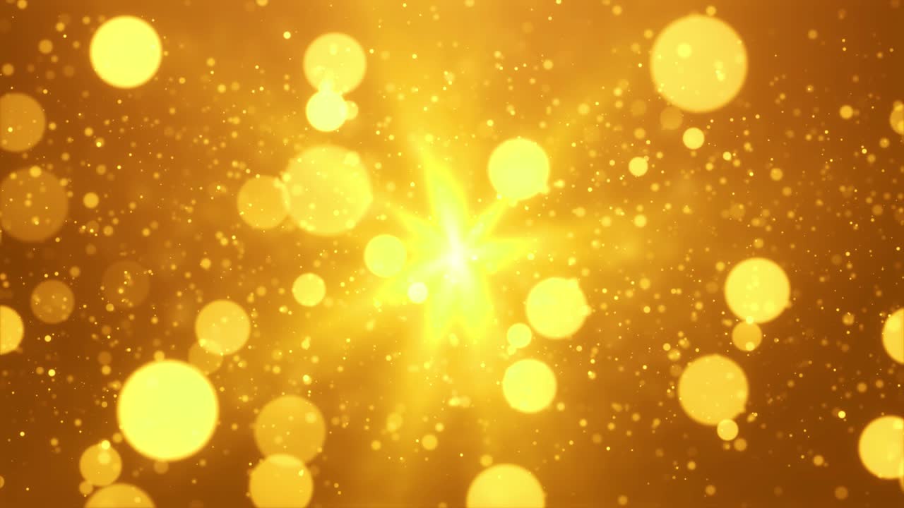 골든 보케 배경