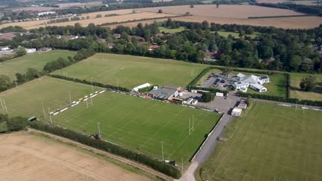 Aerial-View-Of-Canterbury-Rugby-Club-Complex-Grounds