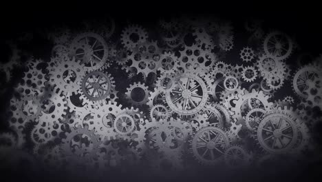 mechanical and technology background, with rotating gears