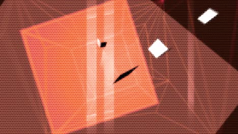 fondo de movimiento animado generado por computadora para la producción de películas de video web
