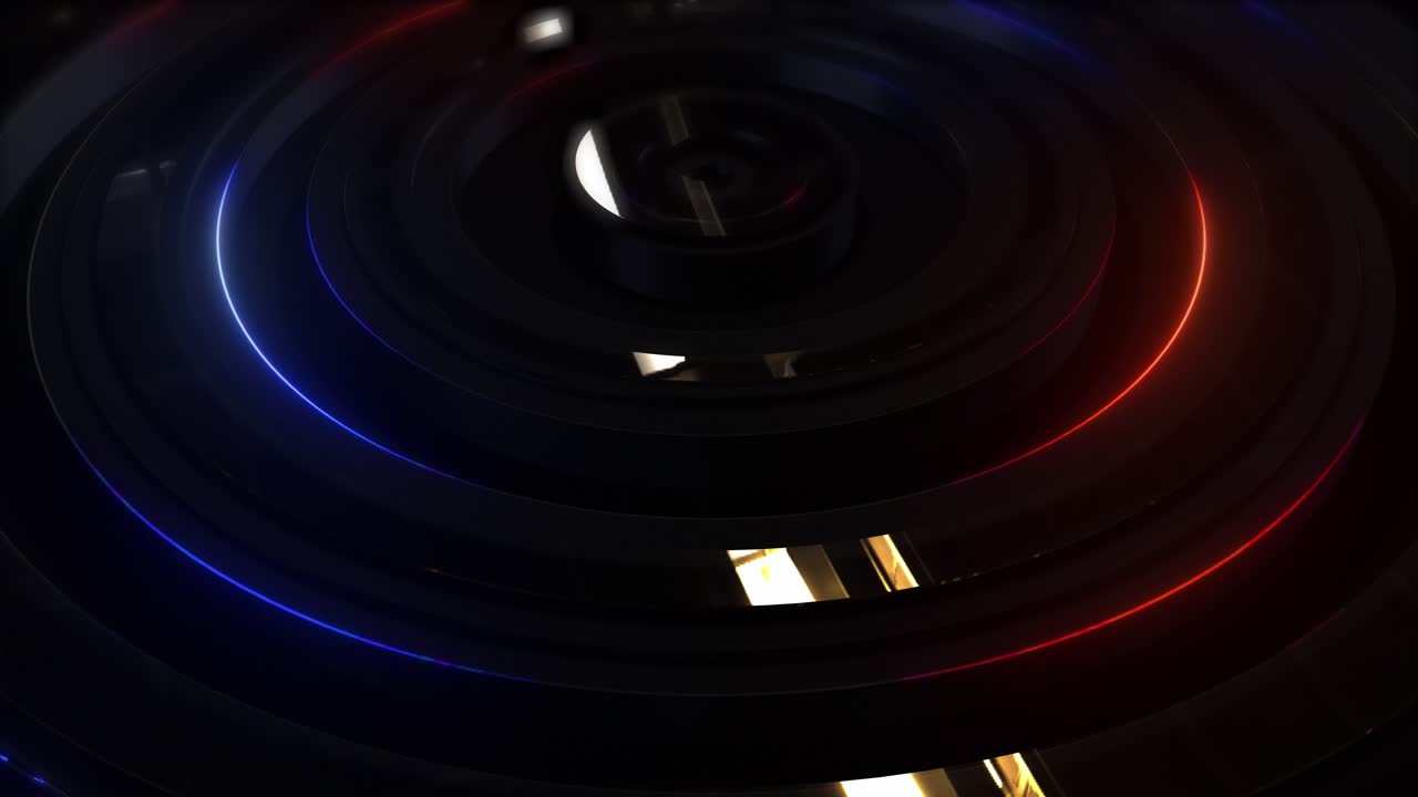 diseño circular abstracto