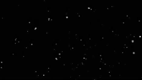 snow falling. dense snowflakes in a snowstorm. denser option. snow snowfall snowflake particles seamlessly loop black alpha green screen animation
