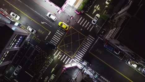 carreteras de la ciudad de taipei en la noche 02