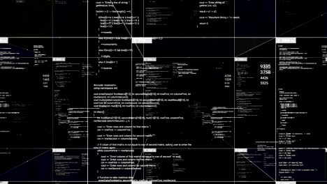 abstract computer code visual