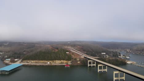 lake of the ozarks bridge connecting st