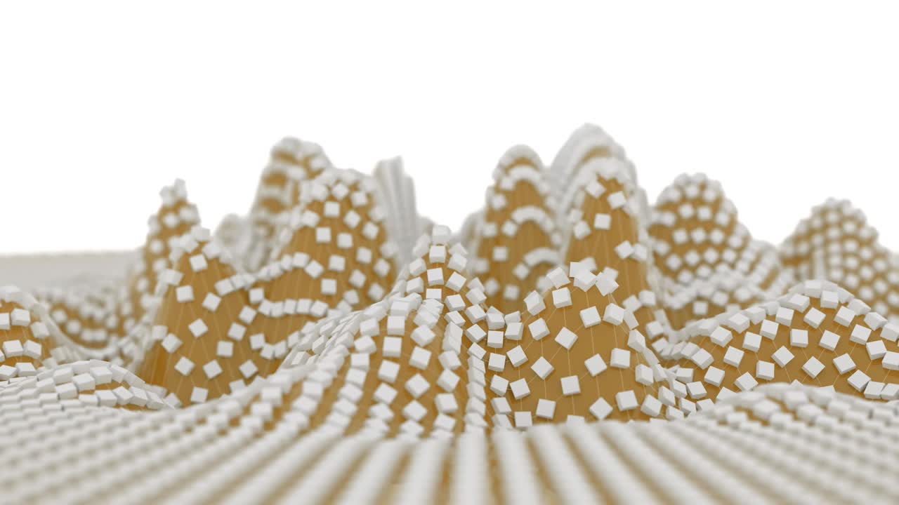 el concepto de cadena de bloques abstracto de 4k.