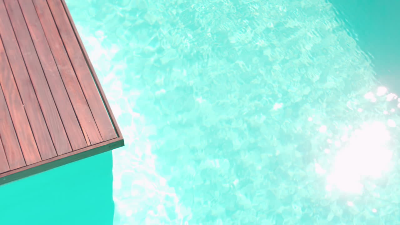 プールの美しい景色