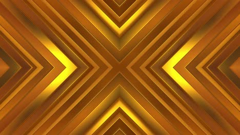 patrón geométrico de oro abstracto