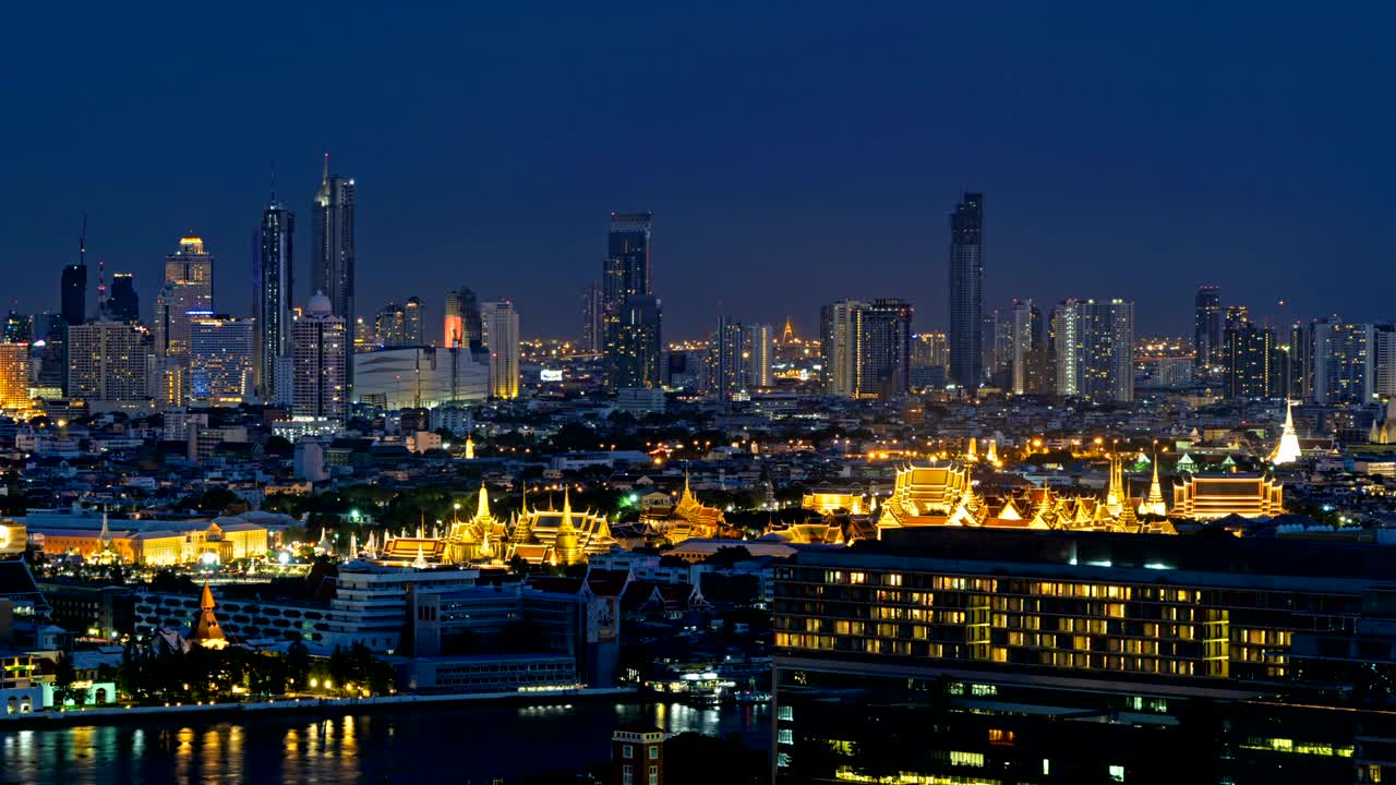 태국 방 시에 있는 에메랄드 부처의 사원, 그랜드 팔라스,  포 (temple of the emerald buddha, grand palace and wat pho)