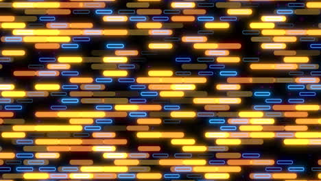 digital geometric shapes with glitch on computer screen